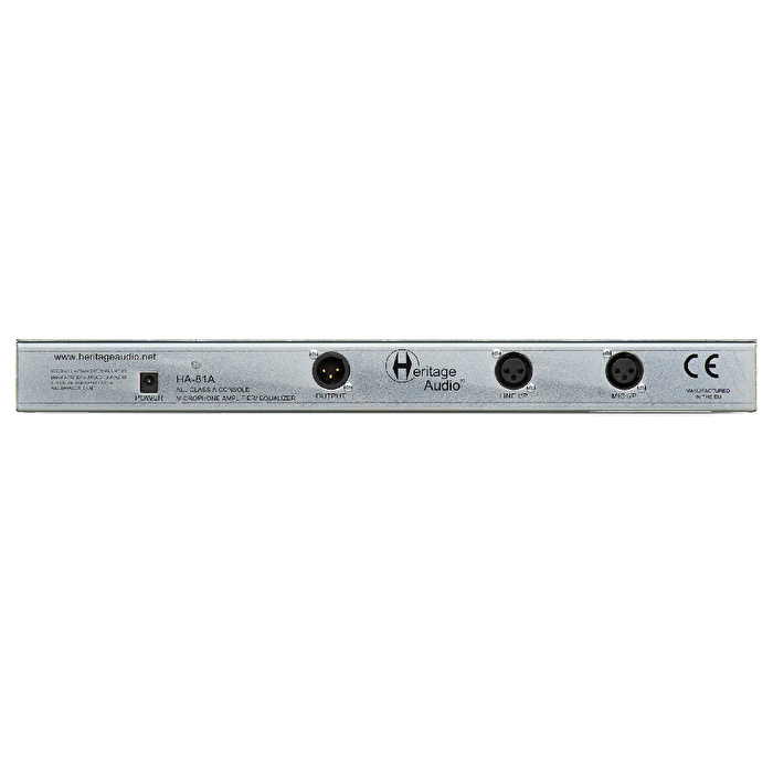 HERITAGE AUDIO HA-81A Elite ´73 Mikrofon Preamfisi ve ´81 EQ